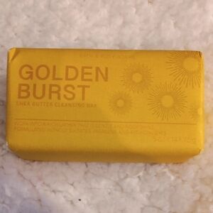 Golden Burst Shea Butter Cleansing Bar